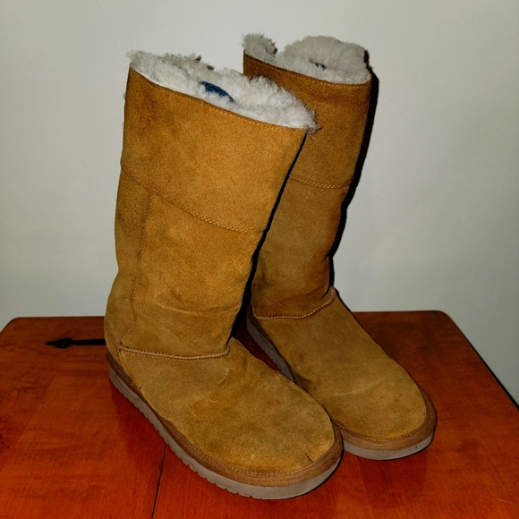Koolaburra By UGG Tall Boot with Bow Tan - Picture 1 of 8